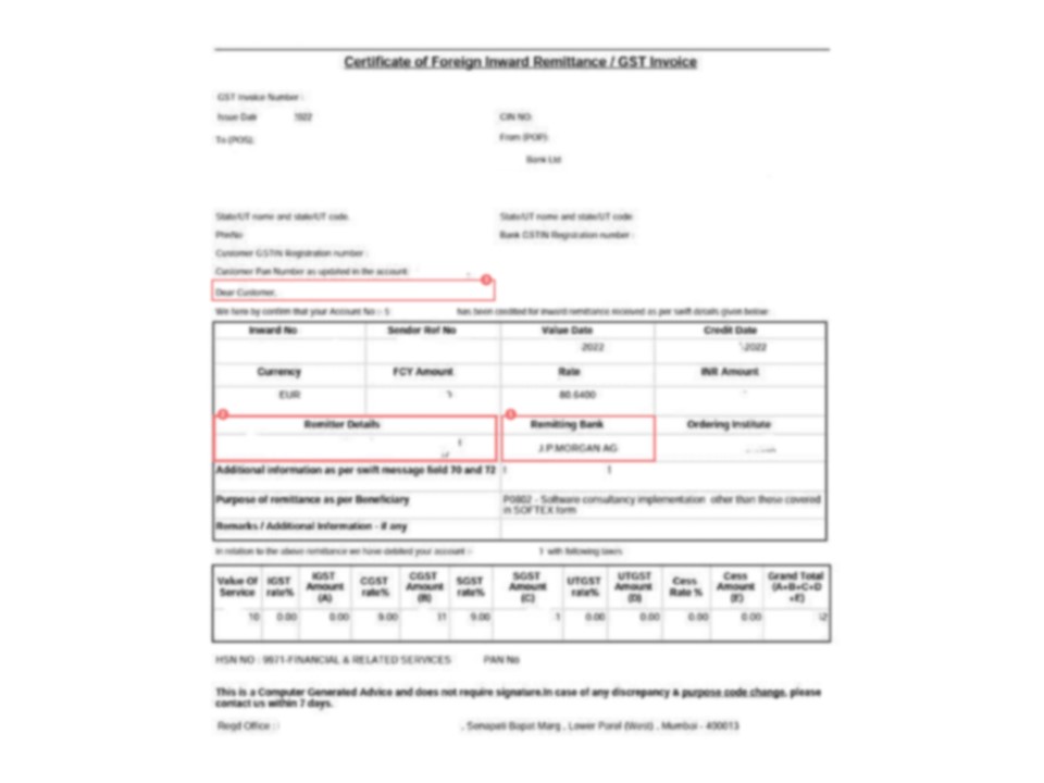 FX transaction example